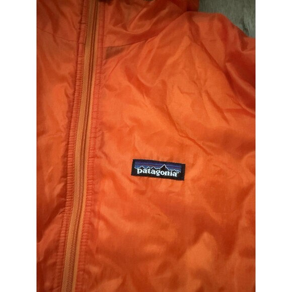 Vintage 90s / 2000s Patagonia Puffball Jacket Full Zip Medium Orange 83970 Men - Picture 2 of 13